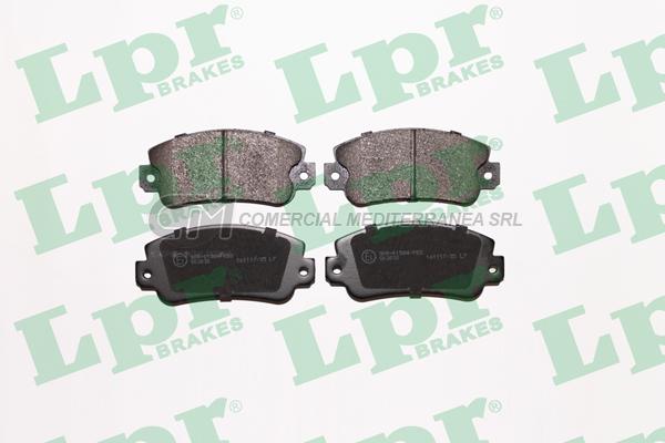 PASTILLA DE FRENO LPR FIAT UNO 70S - 60S (ITALIANO) /LANCIA/SEAT 90/94 DEL.