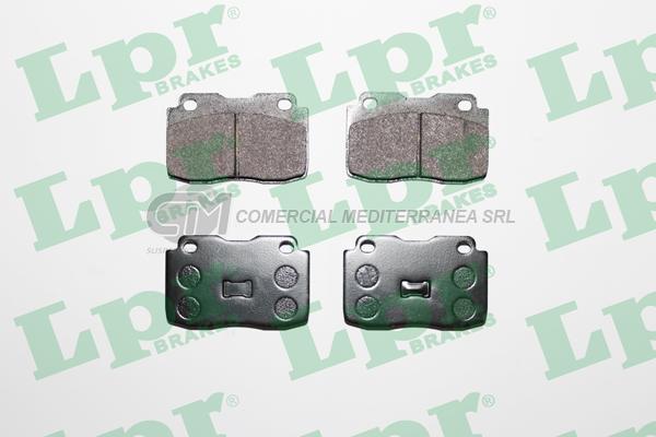 PASTILLA DE FRENO LPR FIAT 147 BRASILERO  DEL.