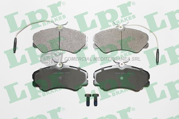 PASTILLA DE FRENO LPR CITROEN C-22/25/35 / FIAT DUCATO/ PEUGEOT J5 79/90 DEL.