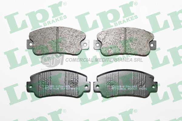PASTILLA DE FRENO LPR SEAT MARBELLA 90/94 DEL.