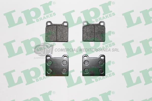 PASTILLA DE FRENO LPR ALFA/GMC/PORSCHE/VOLVO/M.BENZ. 72/94 DEL.