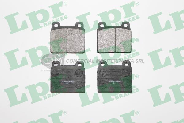 PASTILLA DE FRENO LPR ALFA/CHEV/M.BENZ/PORSCHE/TOYOTA/FERRARI 68/82 DEL.