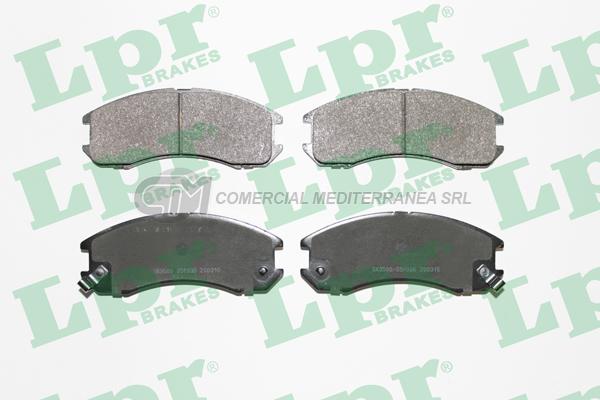 PASTILLA DE FRENO LPR FORD PROBE 2.2- 3.8I / MAZDA 626 89/94 DEL.