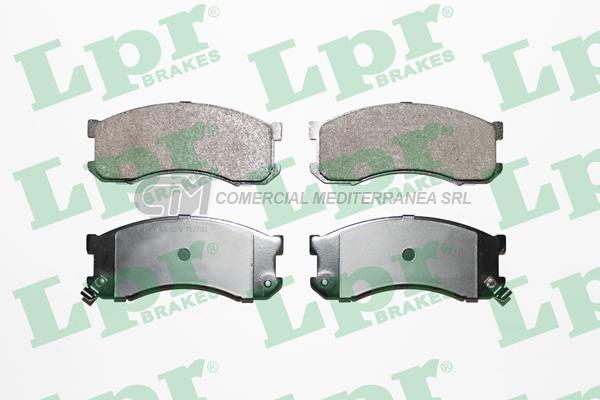 PASTILLA DE FRENO LPR KIA K2400/MAZDA/HONDA ACCORD 77/  DEL.