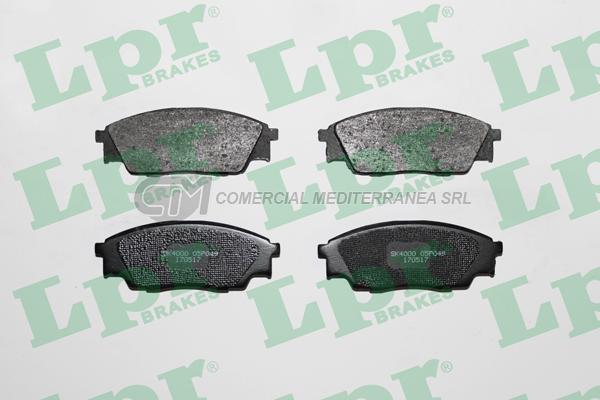 PASTILLA DE FRENO LPR SUBARU LIGHT COMMERCIALS MINI JUMBO DEL.