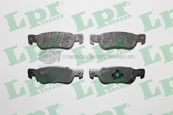 PASTILLA DE FRENO LPR ISUZU AMIGO-TROOPER 90/92 TRAS.