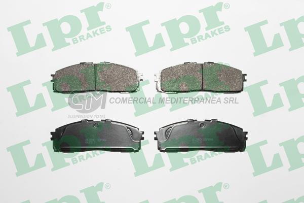 PASTILLA DE FRENO LPR TOYOTA CROWN-SUPRA 90/94 TRAS.