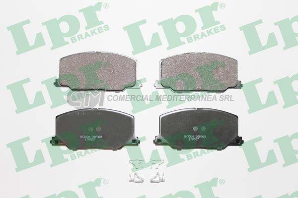 PASTILLA DE FRENO LPR TOYOTA CAMRY-CARINA-CELICA-COROLLA/LEXUS 89/95 DEL.