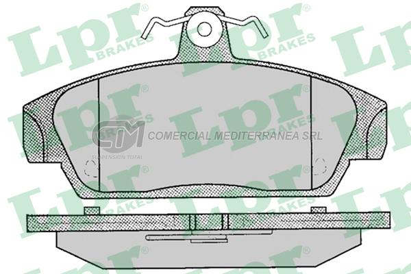PASTILLA DE FRENO LPR ROVER 114- AUSTIN- METRO DEL.