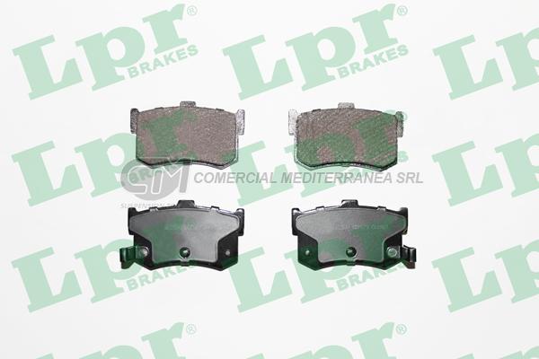 PASTILLA DE FRENO LPR HONDA LEGEND HYUNDAI SONATA ROVER 825-827 TRAS.