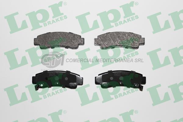 PASTILLA DE FRENO LPR NISSAN NX 90/94 TRAS.