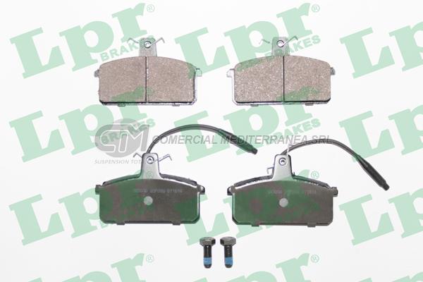 PASTILLA DE FRENO LPR SEAT IBIZA 0.9 / 1.5 / 1.5 DEL.