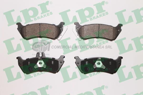 PASTILLA DE FRENO LPR MERCEDES BENZ ML 270-320 - 4X4 NAFTA-DIESEL 2000/ TRAS.