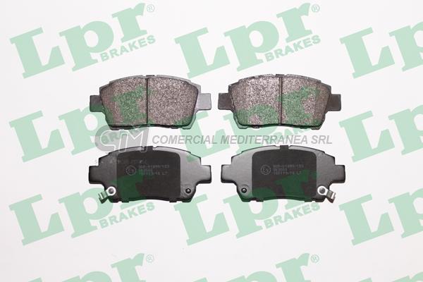 PASTILLA DE FRENO LPR TOYOTA YARIS 1.3 ROD.13" MR2 1.8 VVTI CELICA VVTI DEL.