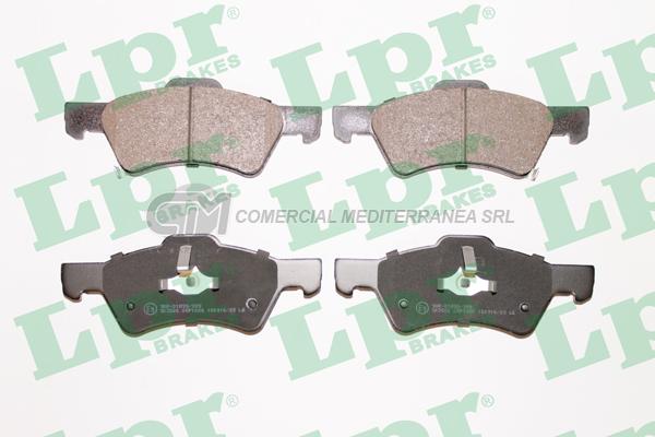 PASTILLA DE FRENO LPR DODGE CARAVAN 16"-VOYAGER-TOWN&COUNTRY 01/ DEL.