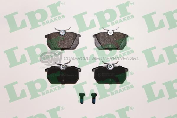 PASTILLA DE FRENO LPR ALFA/155-164-33/FIAT TIPO 2000-UNO TURBO 90/94 TRAS.