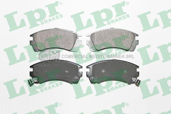 PASTILLA DE FRENO LPR NISSAN EX-SALOON-NX-SENTRA-LEADER 90/94 DEL.