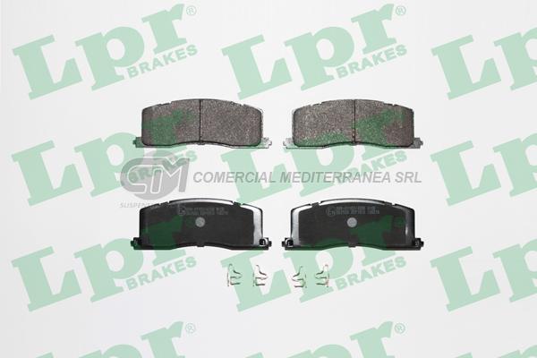 PASTILLA DE FRENO LPR TOYOTA PREVIA VAN 90/94  TRAS.