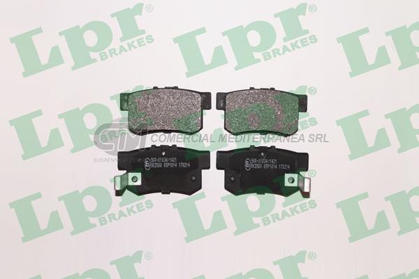 PASTILLA DE FRENO LPR HONDA STREAM 1.7 - 2.0 TRAS.