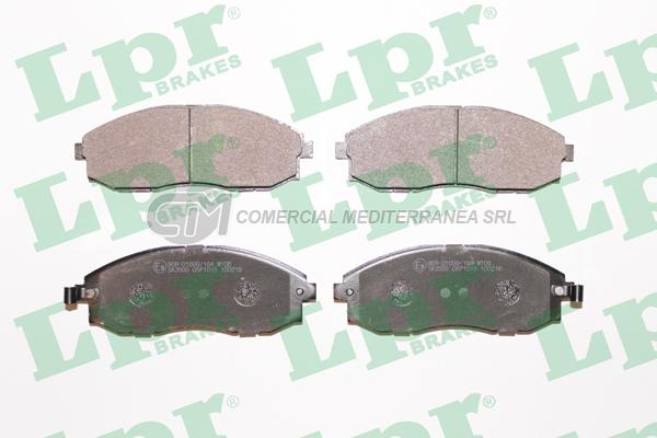 PASTILLA DE FRENO LPR HYUNDAI STAREK/SSANG YONG WI-CAR 4X4 98/ DEL.