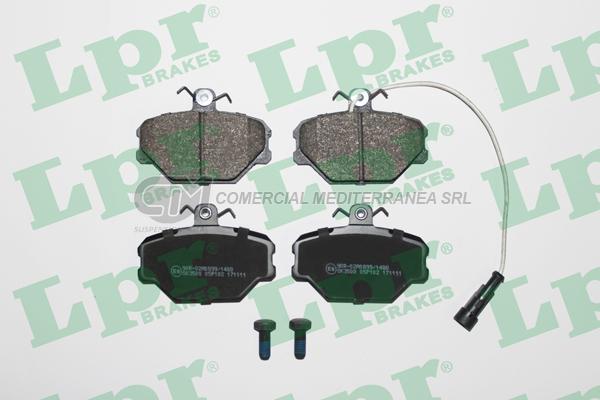 PASTILLA DE FRENO LPR FIAT TEMPRA C/SENS /TIPO C/SENS ITAL. 90/94 DEL.