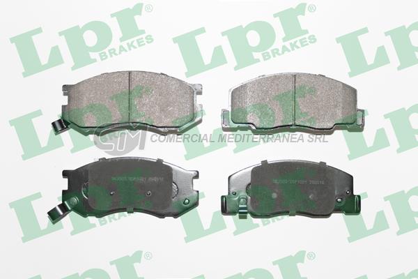PASTILLA DE FRENO LPR TOYOTA PREVIA VAN 90/94 DEL.