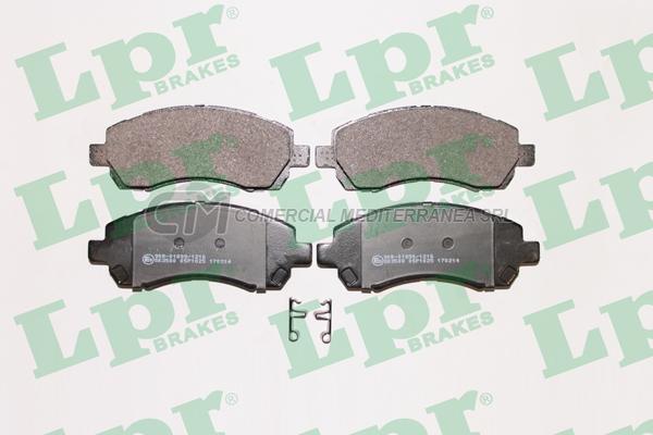 PASTILLA DE FRENO LPR SUBARU LEGACY 98/99  DEL.