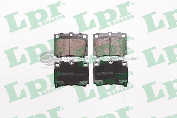 PASTILLA DE FRENO LPR MITSUBISHI PAJERO SPART 2.5 TD 30 V6 TRAS.