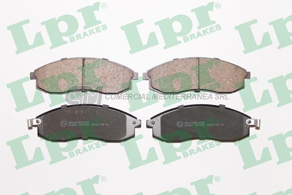 PASTILLA DE FRENO LPR NISSAN MAXIMA QX 3.0/MITSUBISHI L200 94/ DEL.
