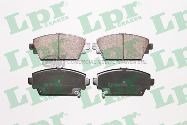 PASTILLA DE FRENO LPR HONDA ACCORD 1.8 16V 2.0 16V DEL.