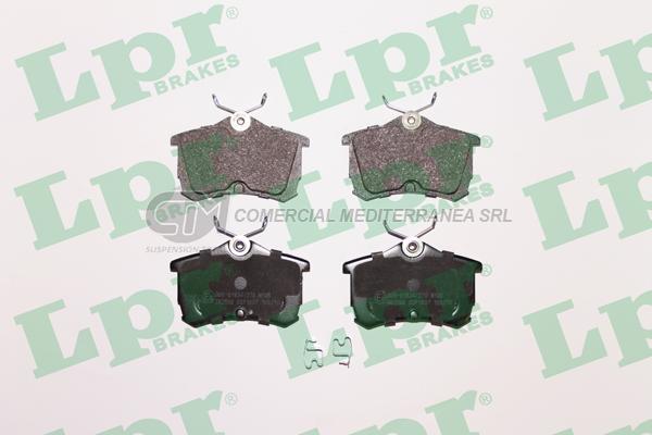 PASTILLA DE FRENO LPR HONDA ACCORD TRAS.