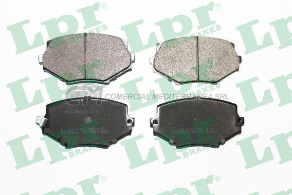 PASTILLA DE FRENO LPR MAZDA MIATA- MX5 92/97 DEL.