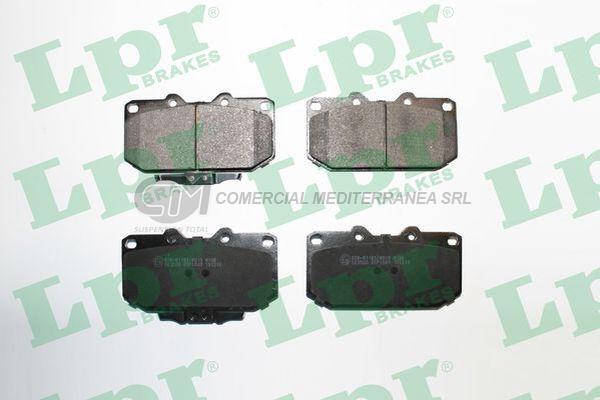 PASTILLA DE FRENO LPR NISSAN 300 ZX- ZX TURBO/ SUBARU 90/94 DEL.