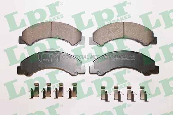 PASTILLA DE FRENO LPR CHEVROLET/GMC SERIE W4/ISUZU NPR 98/ DEL.