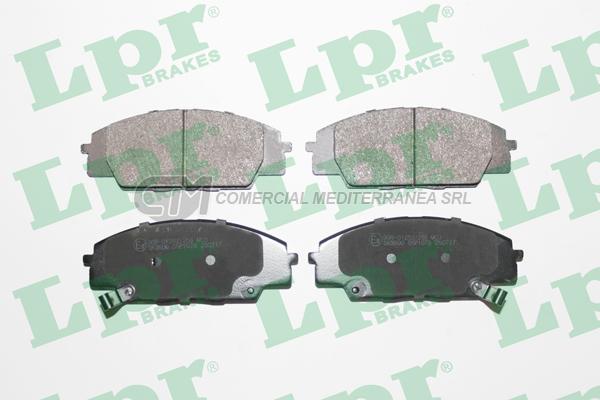 PASTILLA DE FRENO LPR HONDA CIVIC 1.7 TD -S2000 2.0 DEL.