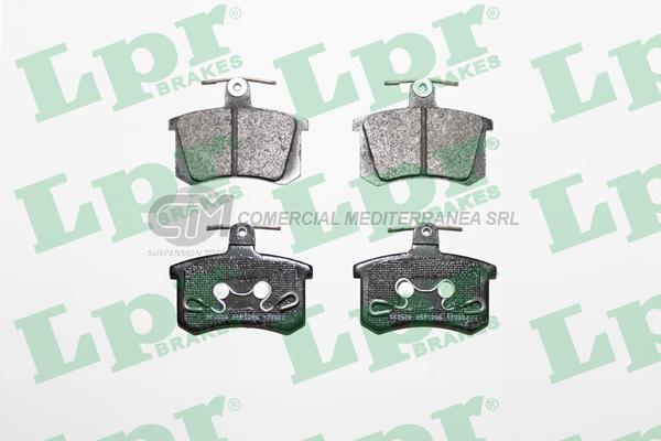 PASTILLA DE FRENO LPR FIAT DUNA 1500-1600- UNO 1500-1600  DEL.