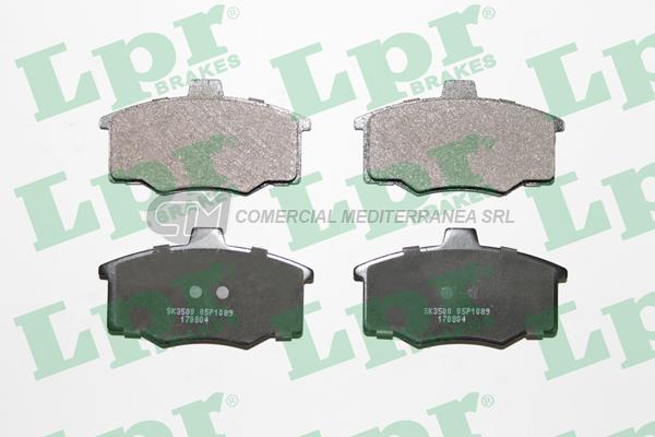 PASTILLA DE FRENO LPR FIAT DUNA-UNO-1500-1600 90/94 DEL.