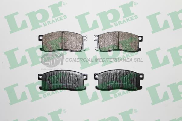 PASTILLA DE FRENO LPR HONDA PRELUDE-CIVIC  DEL.