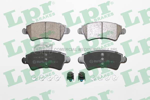 PASTILLA DE FRENO LPR CITROEN XSARA-XPICASSO /PEUGEOT 206-306-307 02/ DEL.