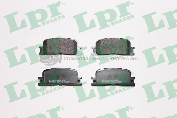 PASTILLA DE FRENO LPR TOYOTA HIGLANDER 99/  TRAS.