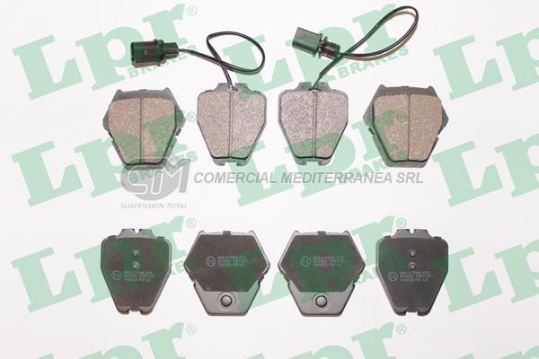 PASTILLA DE FRENO LPR VW PASSAT /AUDI A4-A6-A8-S4-S6 99/  DEL.