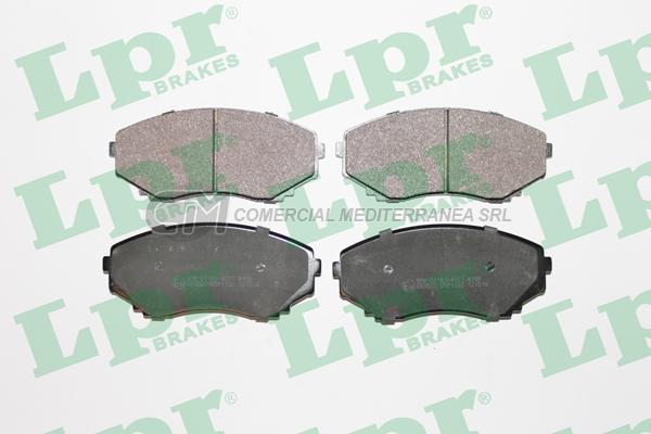 PASTILLA DE FRENO LPR MITSUBISHI MONTERO/MAZDA MPV 2001  DEL.