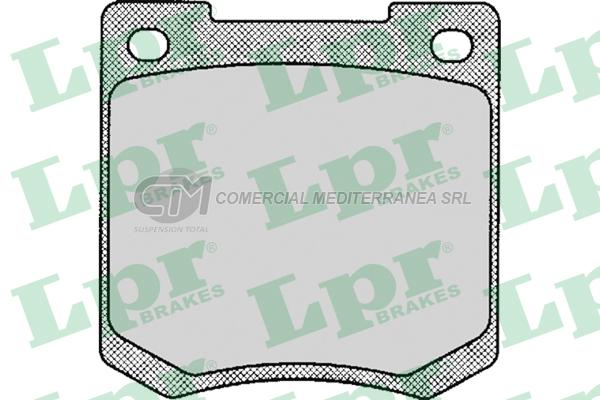 PASTILLA DE FRENO LPR LAND ROVER DEL.