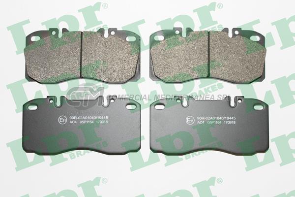 PASTILLA DE FRENO LPR IVECO EUROCARGO 60-65-75 91/  DEL.