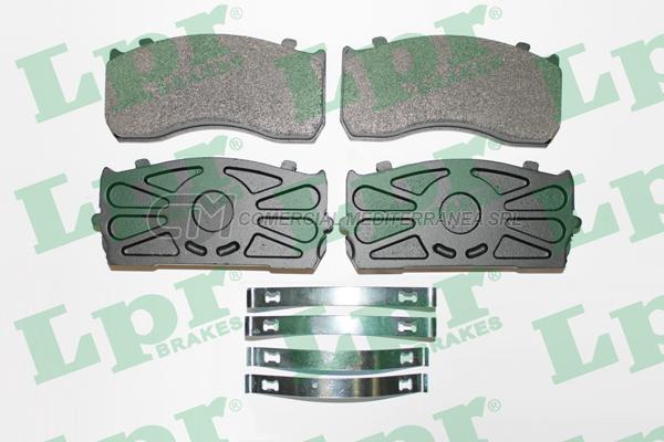 PASTILLA DE FRENO LPR BRAKE KNORR MERCEDES DELANTERA/ DEL.