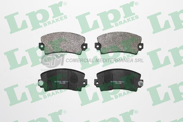 PASTILLA DE FRENO LPR RENAULT/DACIA 1210-1310-1410-DEMEN 12 90/94 DEL.