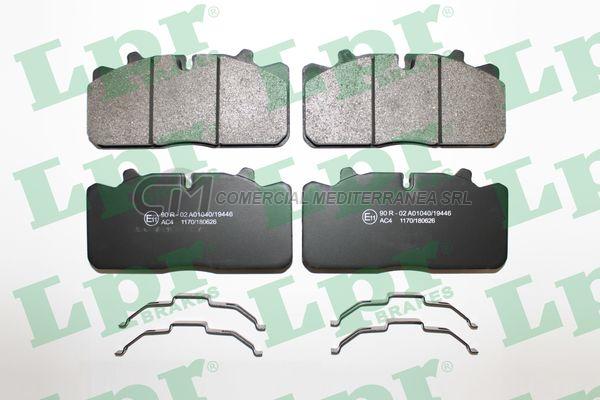 PASTILLA DE FRENO LPR M.BENZ 712-914-C-712-914-C/MAN M-2000 96/ DEL.
