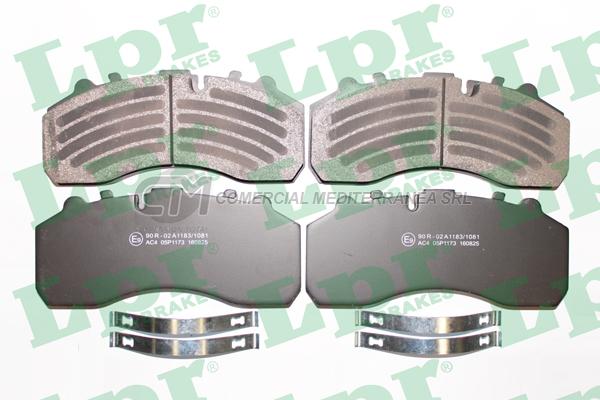 PASTILLA DE FRENO LPR SCANIA/MERCEDES BENZ/IVECO 98/ DEL.