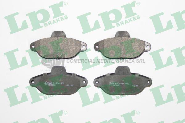 PASTILLA DE FRENO LPR FIAT PUNTO (S/SENSOR) CINQUECENTO DEL.