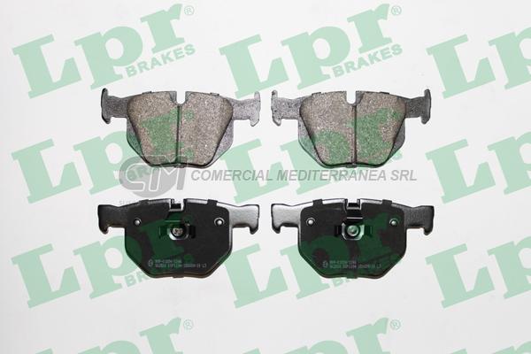 PASTILLA DE FRENO LPR BMW SERIE 5 / SERIE 6 04-09 TRAS.
